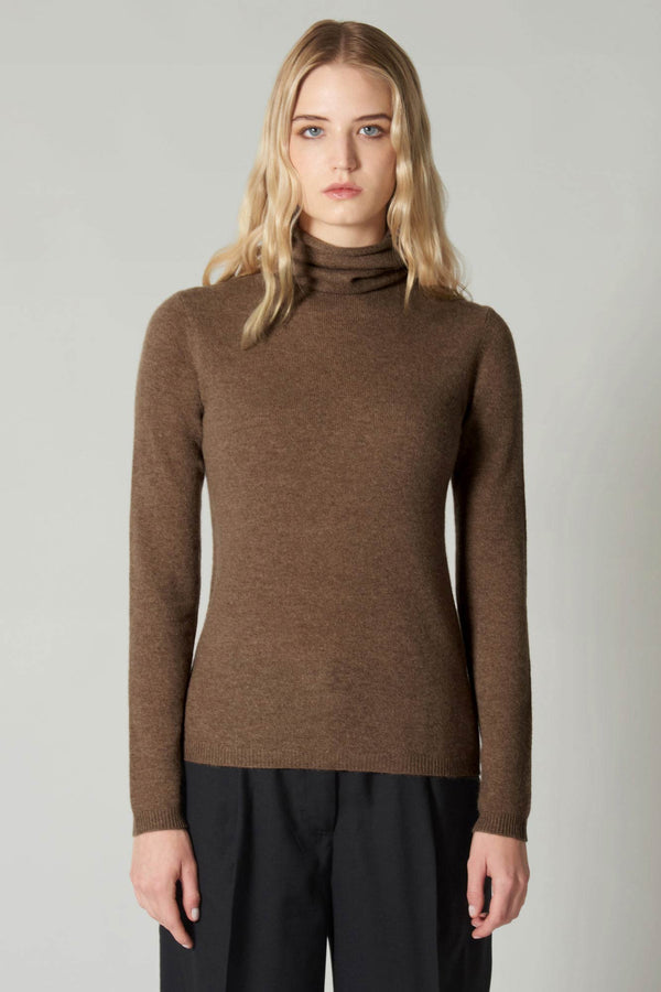 Dolcevita Velo in Puro Cashmere Nero