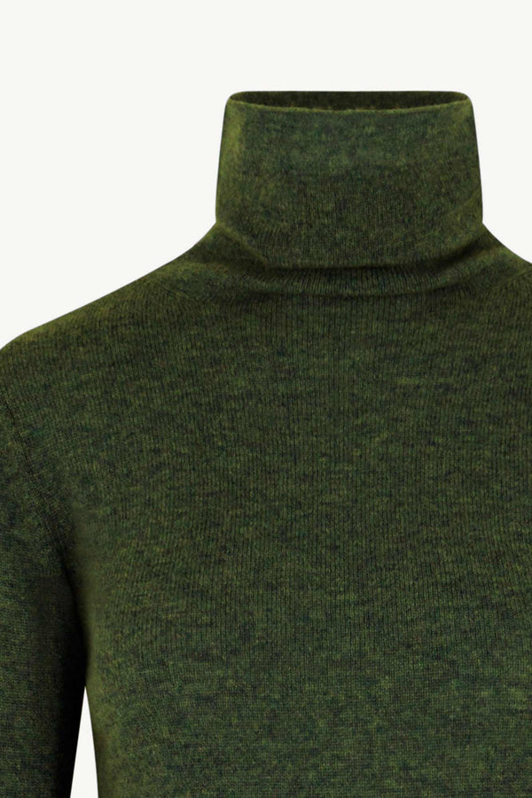 Dolcevita Velo in Puro Cashmere Loden