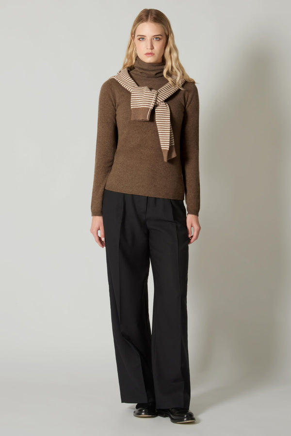 Dolcevita Velo in Puro Cashmere Loden