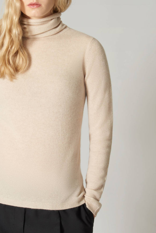 Dolcevita Velo in Puro Cashmere Avena