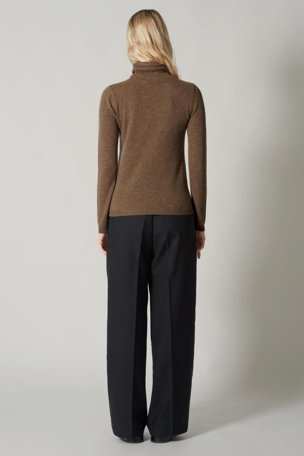 Dolcevita Velo in Puro Cashmere Corteccia