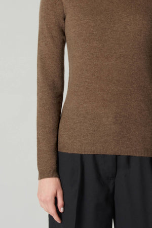 Dolcevita Velo in Puro Cashmere Corteccia