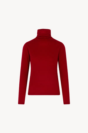 Dolcevita Velo in Puro Cashmere Rubino