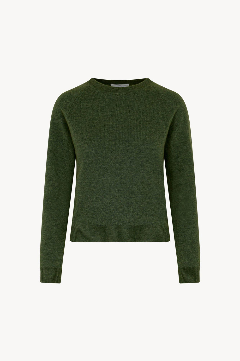Girocollo Manica Raglan in Puro Cashmere Loden