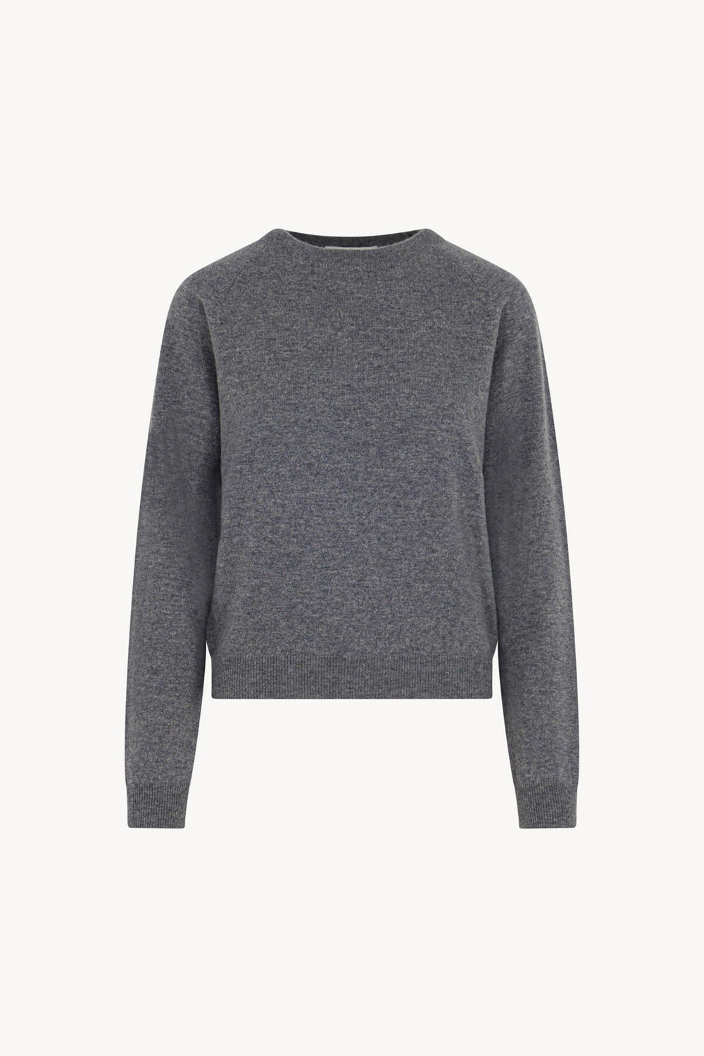 Girocollo Manica Raglan in Puro Cashmere Derby