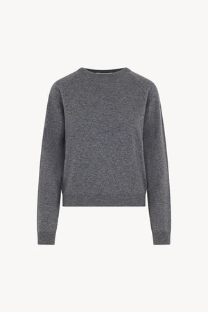 Girocollo Manica Raglan in Puro Cashmere Derby