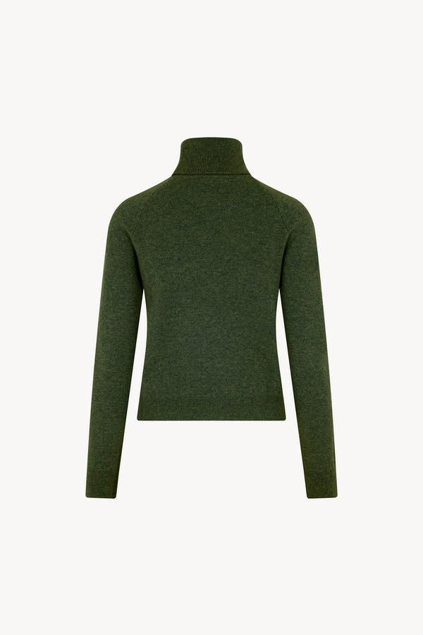Dolcevita Manica Raglan in Puro Cashmere Loden
