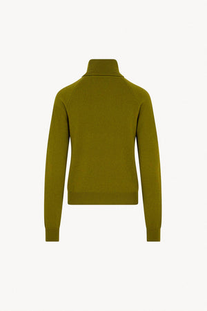 Dolcevita Manica Raglan in Puro Cashmere Oliva