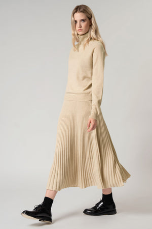 Dolcevita Manica Raglan in Puro Cashmere Derby