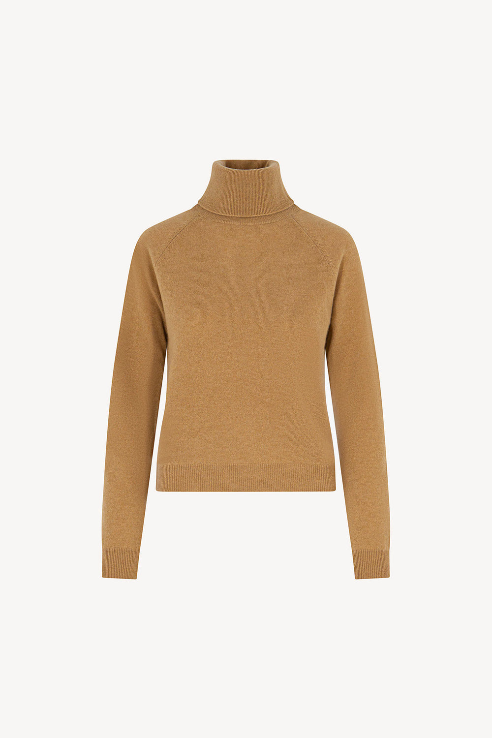Dolcevita Manica Raglan in Puro Cashmere Cammello