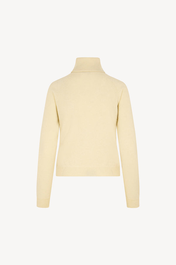 Dolcevita Manica Raglan in Puro Cashmere Latte