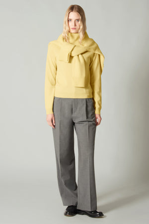 Dolcevita Manica Raglan in Puro Cashmere Latte