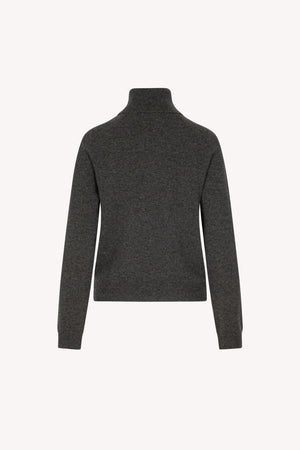 Dolcevita Manica Raglan in Puro Cashmere Antracite