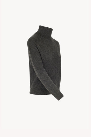 Dolcevita Manica Raglan in Puro Cashmere Antracite