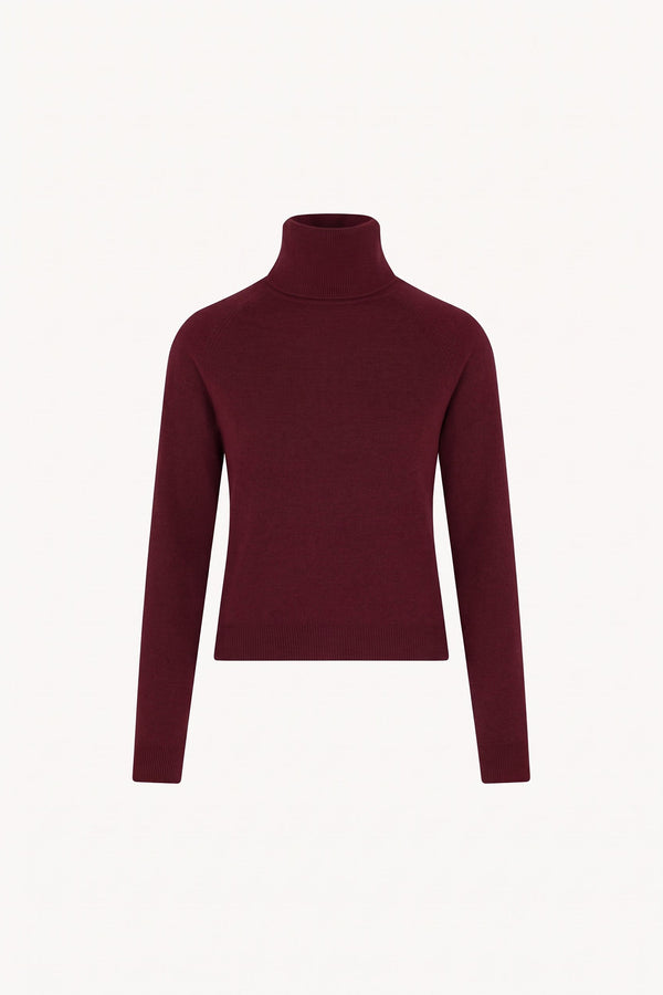 Dolcevita Manica Raglan in Puro Cashmere Melograno