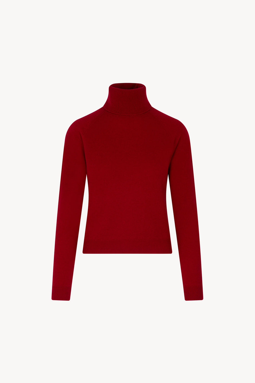 Dolcevita Manica Raglan in Puro Cashmere Rubino