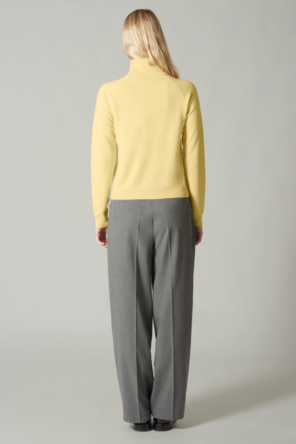 Dolcevita Manica Raglan in Puro Cashmere Vanilla