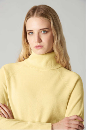Dolcevita Manica Raglan in Puro Cashmere Vanilla