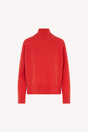 Maglia Lupetto Spacchi 8 Fili in Puro Cashmere Bitter