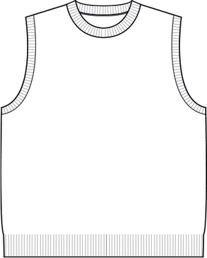 Girocollo senza maniche Puro Cashmere