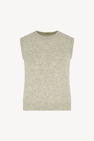 Girocollo senza maniche Puro Cashmere