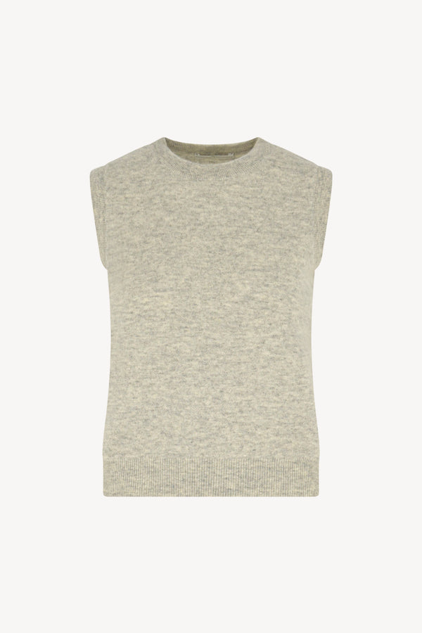 Girocollo senza maniche Puro Cashmere