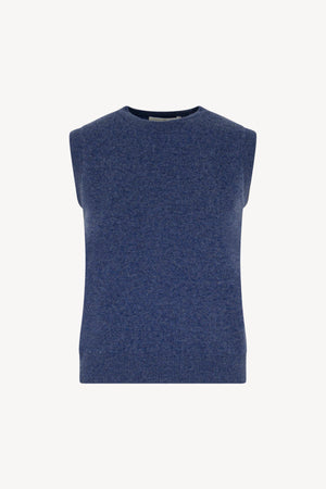 Girocollo senza maniche Puro Cashmere