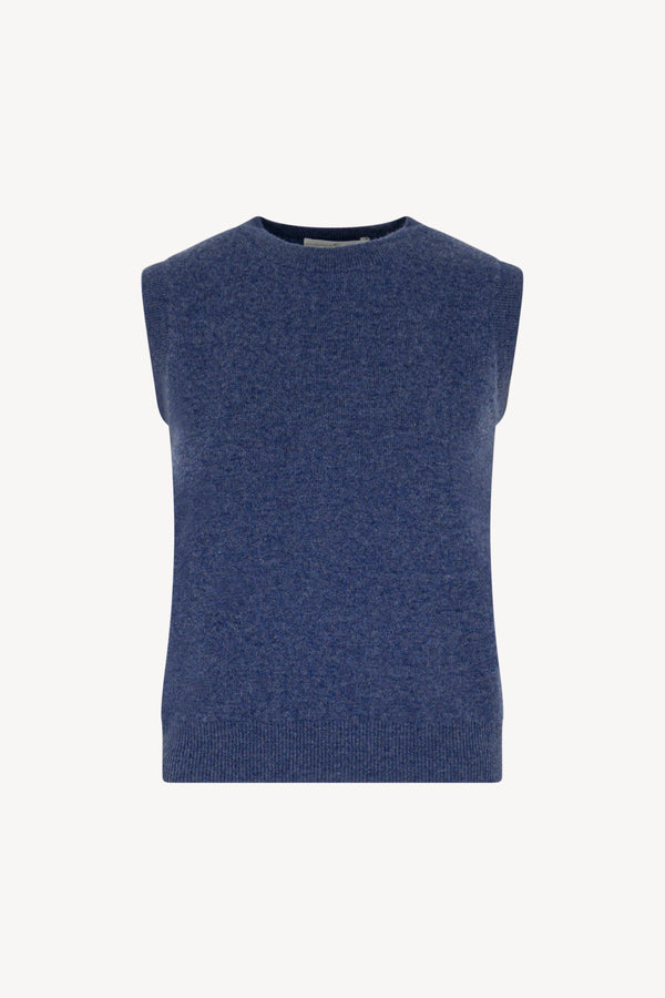 Girocollo senza maniche Puro Cashmere