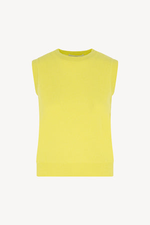 Girocollo senza maniche Puro Cashmere