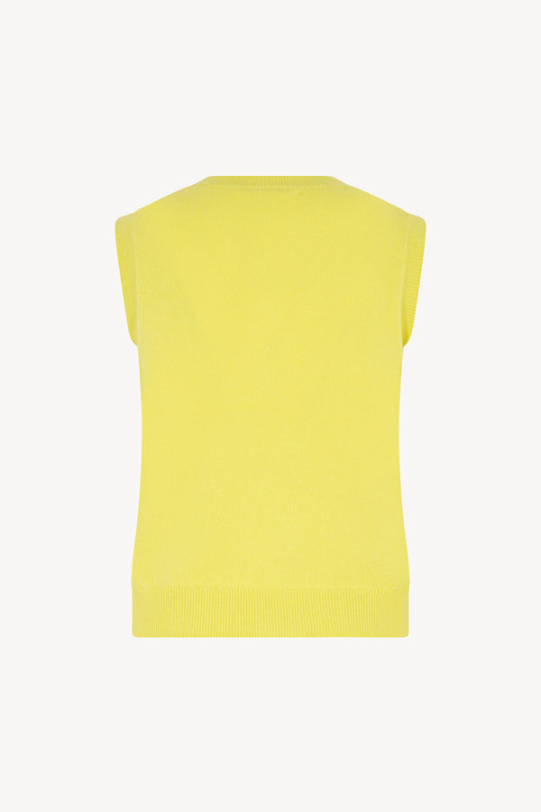 Girocollo senza maniche Puro Cashmere