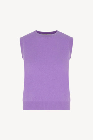 Girocollo senza maniche Puro Cashmere