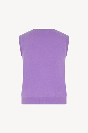 Girocollo senza maniche Puro Cashmere