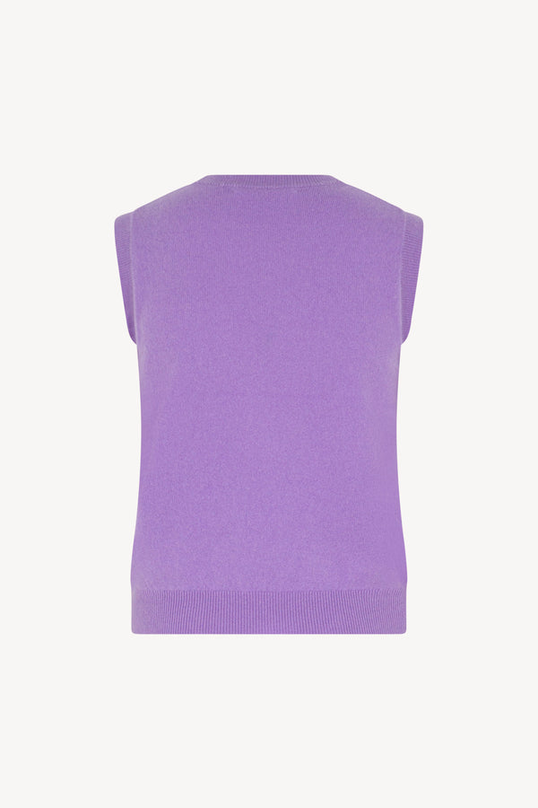 Girocollo senza maniche Puro Cashmere