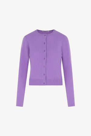 Cardigan Girocollo Puro Cashmere