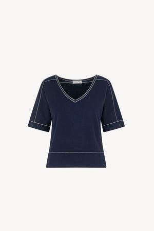 Kimono Scollo a V Cotone - Cashmere