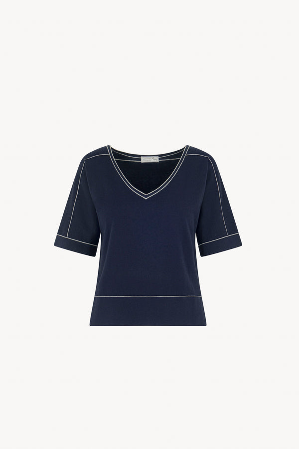 Kimono Scollo a V Cotone - Cashmere