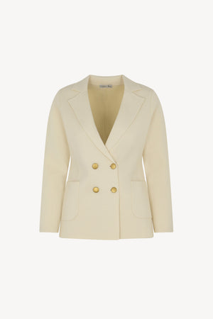 Blazer Doppio Petto Cotone - Cashmere