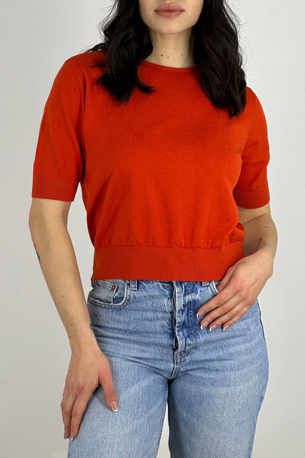 Girocollo Mezza Manica Cotone - Seta - Cashmere