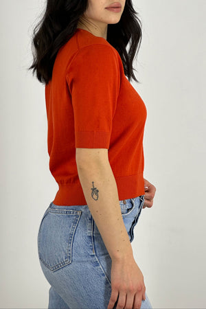 Girocollo Mezza Manica Cotone - Seta - Cashmere