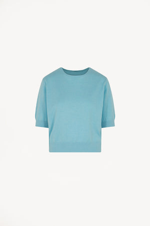 Girocollo Mezza Manica Cotone - Seta - Cashmere