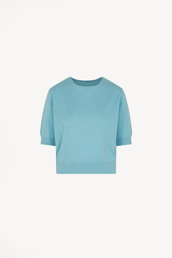 Girocollo Mezza Manica Cotone - Seta - Cashmere