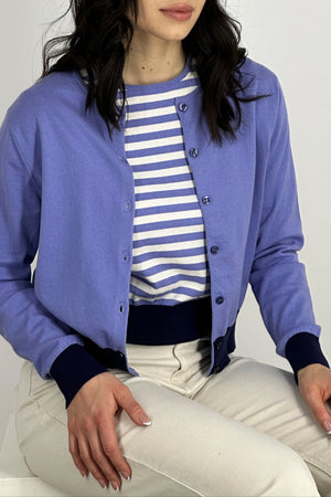 Golfino Bicolore Cotone - Seta - Cashmere