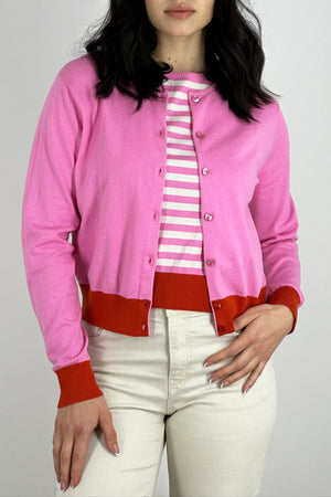 Golfino Bicolore Cotone - Seta - Cashmere