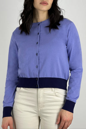 Golfino Bicolore Cotone - Seta - Cashmere