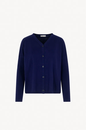 Cardigan Over Cotone - Seta - Cashmere