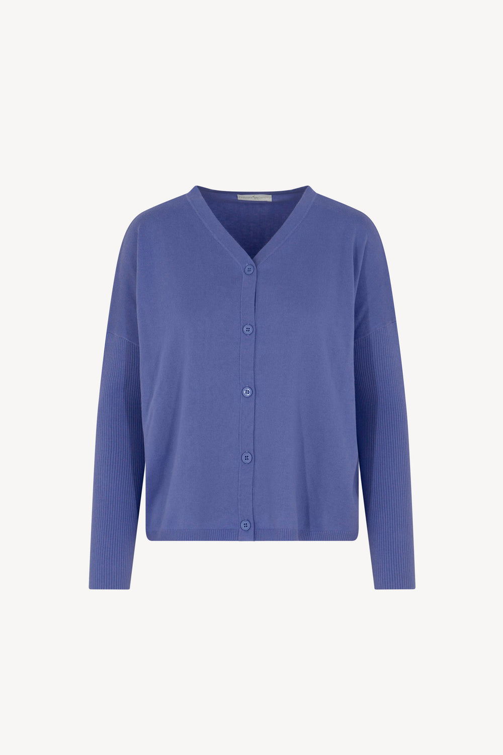 Cardigan Over Cotone - Seta - Cashmere