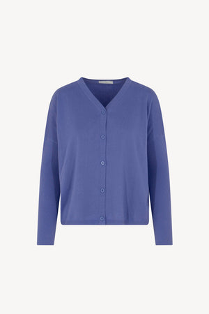 Cardigan Over Cotone - Seta - Cashmere