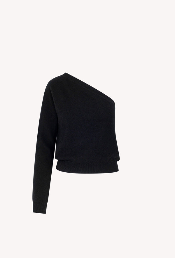 Maglia Monospalla Puro Cashmere