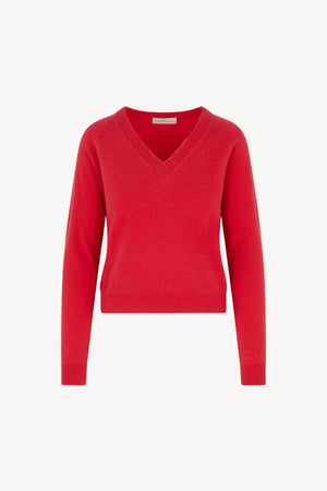 Maglia Scollo a V Puro Cashmere