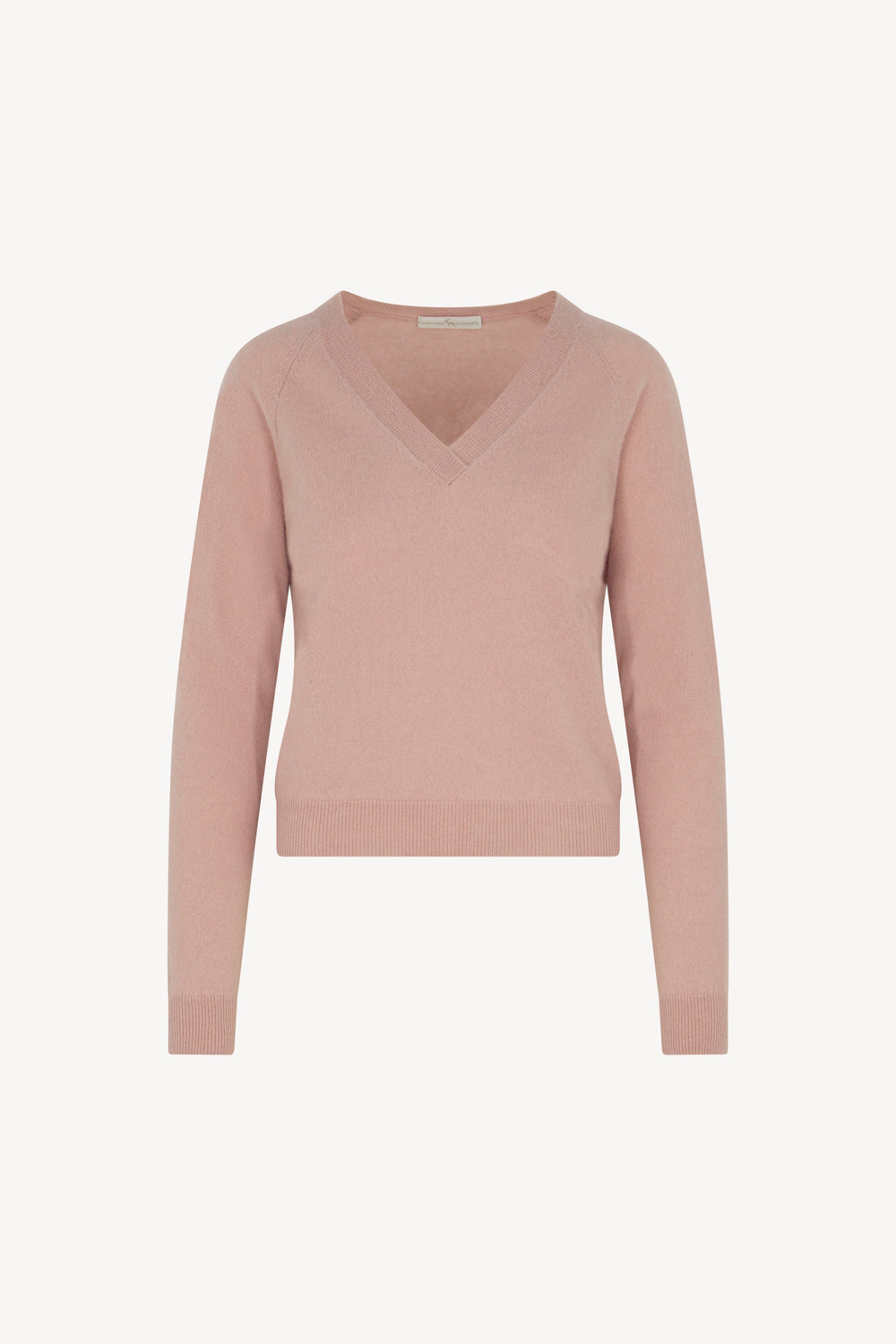 Maglia Scollo a V Puro Cashmere